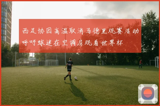 西足协因高温取消马德里观赛活动呼吁球迷在空调房观看世界杯